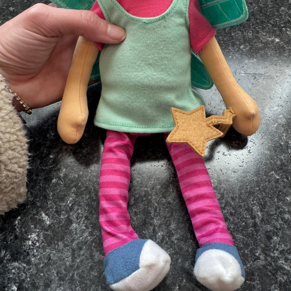 Grumbalina Rag Doll Fairie Magic Wand Plush Book Character - Picture 4 of 8